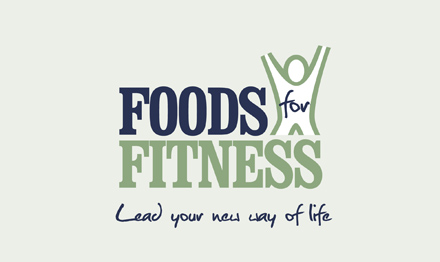 Business branding design by Stripey Media for Foods For Fitness