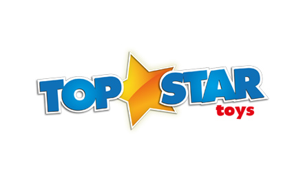 Lancashire logo design by Stripey Media for Top Star Toys